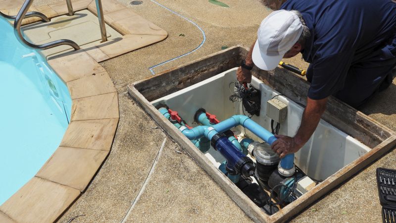Local Pool Pump Installation pros at work